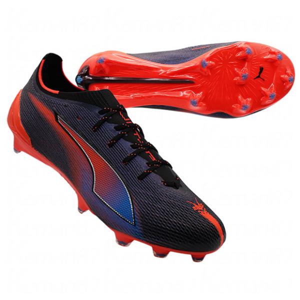 爆買!! ウルトラ 6 アルティメット RELENTLESS FG プーマブラック 【PUMA|プーマ】サッカースパイク108752-01