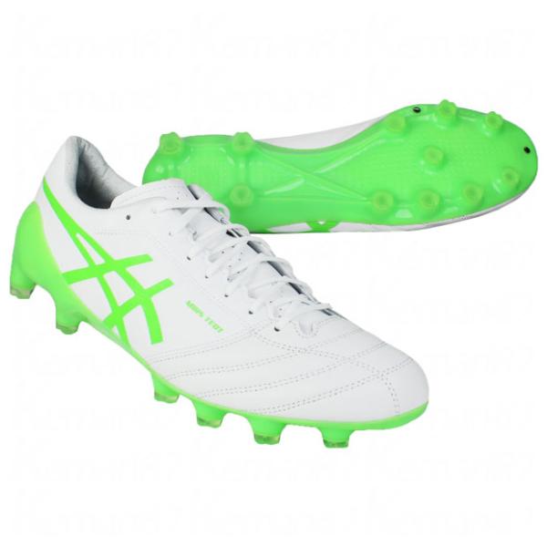 ASICS サッカースパイク ホワイト/グリーン kemari87_1101a006-123