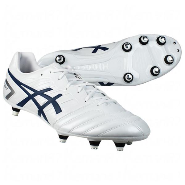 ASICS（アシックス） DSライト GAIN ST ホワイト×マコブルー 【asics