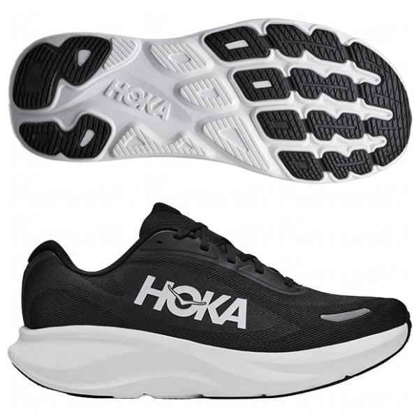 レディース リンコン 5 RINCON 5　ブラック×ホワイト　【HOKA|ホカ】ランニングシューズ1176631-bwht