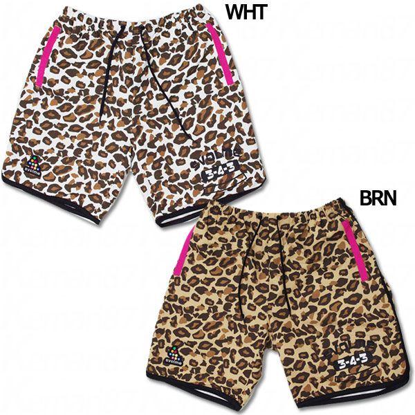 SVOLME（スボルメ） ヒョウ柄ハーフパンツ 【SVOLME|スボルメ