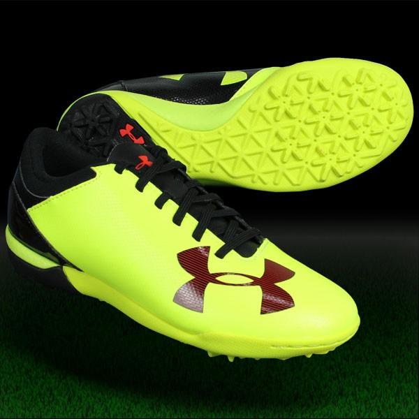 UNDER ARMOUR - アンダーアーマー フットサルシューズ UA SF FLASH 2.0 IN-G UNDER ARMOUR ジュニア SF フラッシュ 2.0 TF ハイビスイエロー