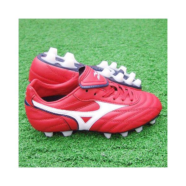 MIZUNO（ミズノ） クエーサーカップ 5 Jr レッド×ホワイト×ネイビー