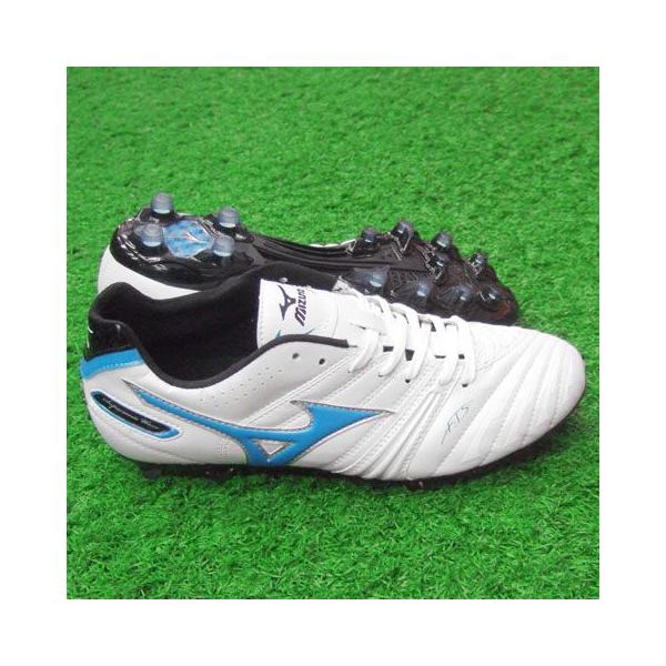 Mizuno サイン入りサッカーシューズ 25.0 MIZUNO スーパーソニック ウエーブ 2 MD スーパーホワイトパール