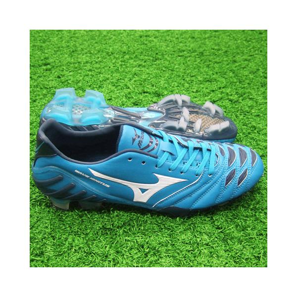 イグニタス 2 AS　ブルー×ホワイト 【MIZUNO|ミズノ】 MIZUNO ミズノ ウエーブ イグニタス 2 MD(ホワイト×ブルー
