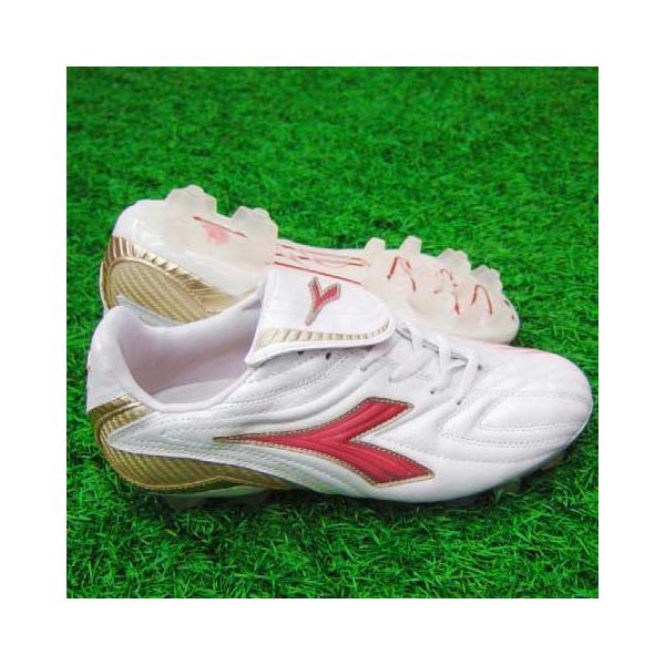 DIADORA（ディアドラ） マキシマスLT RTX14 ホワイト×ゴールド×レッド