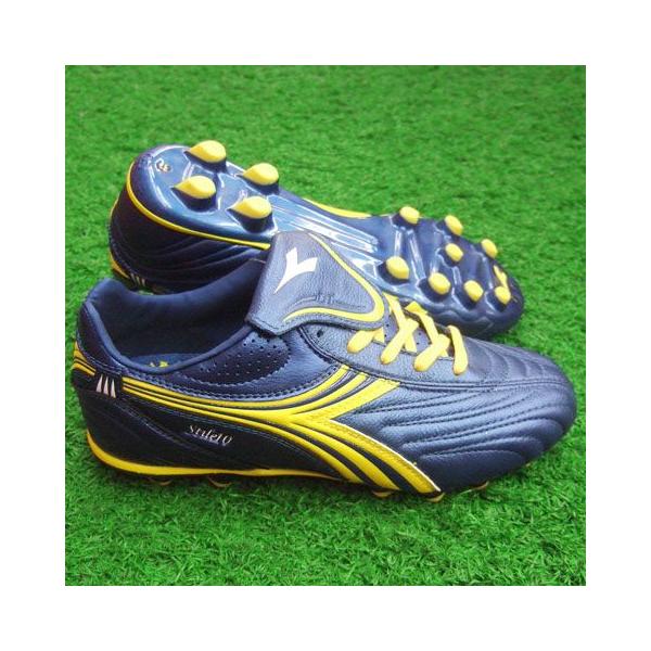DIADORA STILE10 LT MD PU+ JR J クラシックネイビー×イエロー DIADORA STILE10 LT MD PU+ JR J クラシックネイビー×イエロー