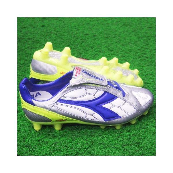 DD-ELEVEN K GX14 J シルバー×ロイヤルブルー 【diadora|ディアドラ】サッカースパイク156889-3443