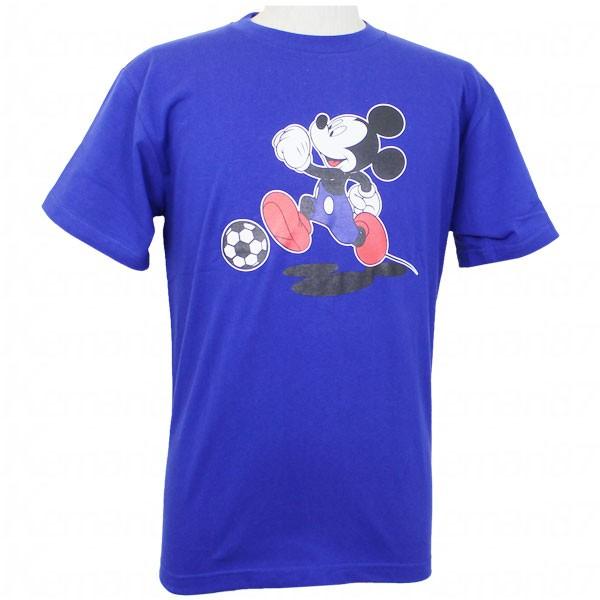 日本代表 ミッキーマウス半袖Tシャツ ドリブル ナショナルチーム