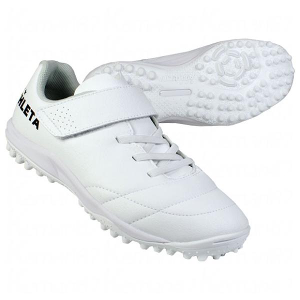 圧倒的な人気を誇るアスレタ、子供/ジュニア/キッズ用トレーニングシューズ。柔らかく足を包み、ボールとの適度な摩擦を生む新たな質感のシンセティックレザーアッパーを搭載。ベルクロストラップと伸縮素材のシューレースの組み合わせにより、フィット性・...