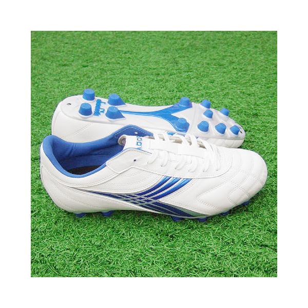 DIADORA ファンタジスタ25.0 ホワイト/ブルー DIADORA ファンタジスタ MD PU ホワイト×ブルー 【diadora
