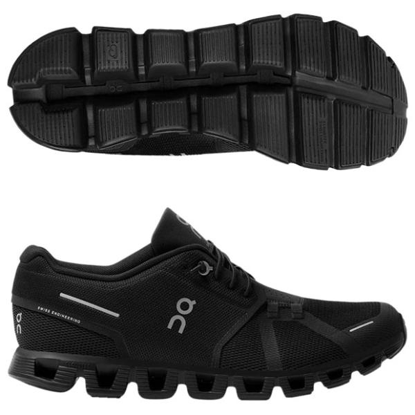 ON ランニングシューズ ブラック　cloud 5 On オン ランニングシューズ Cloud 5 クラウド5 All Black