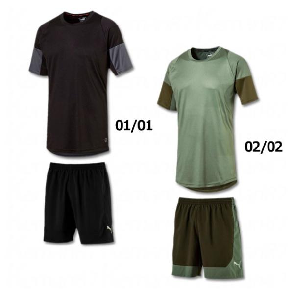 PUMA（プーマ） ftblNXT グラフィックシャツ・ウーブンショーツセット
