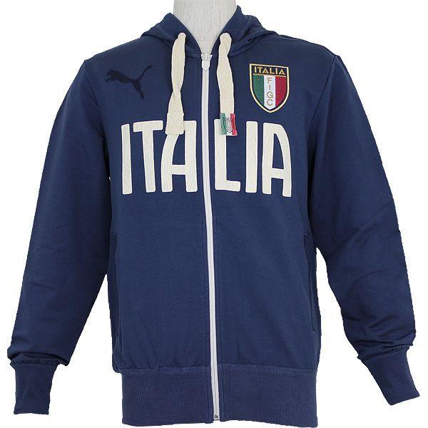 PUMA イタリア代表 2014 FIGC Italia ジップスルーフーディー