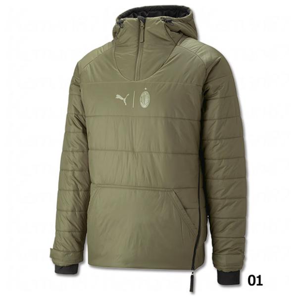 PUMA（プーマ） ACミラン 1/2ジップ リバーシブルジャケット 【PUMA