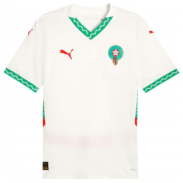 モロッコ代表|2025|アウェイ|半袖レプリカユニフォーム　【PUMA|プーマ】ナショナルチームレプリカウェアー777706-02 PUMA（プーマ） モロッコ代表 2025 アウェイ 半袖レプリカユニフォーム