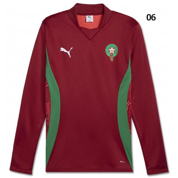 モロッコ代表|PM|スウェットトップ　【PUMA|プーマ】ナショナルチームウェアー777728 PUMA（プーマ） モロッコ代表 PM スウェットトップ 【PUMA|プーマ