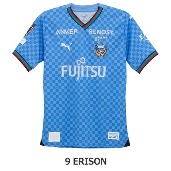 PUMA 川崎フロンターレ 2024 ホーム 半袖レプリカユニフォーム 9