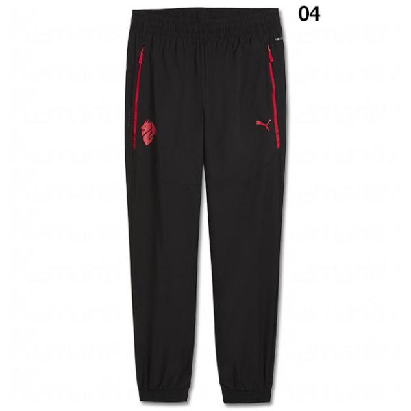 ACミラン PUMATECH ウーブンパンツ　【PUMA|プーマ】クラブチームウェアー782406 PUMA（プーマ） ACミラン PUMATECH ウーブンパンツ 【PUMA|プーマ