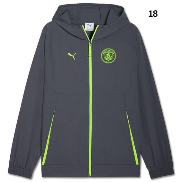 マンチェスターシティ PUMATECH ウーブンジャケット　【PUMA|プーマ】クラブチームウェアー782669 PUMA（プーマ） マンチェスターシティ PUMATECH ウーブンジャケット