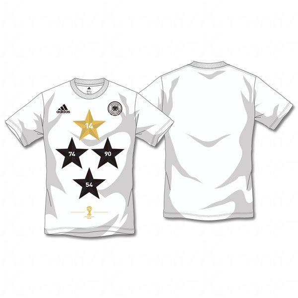 ドイツ代表 2014 FIFA ワールドカップ ブラジル WINNER Tシャツ 【adidas|アディダス】ナショナルチームウェアーacl32-ab