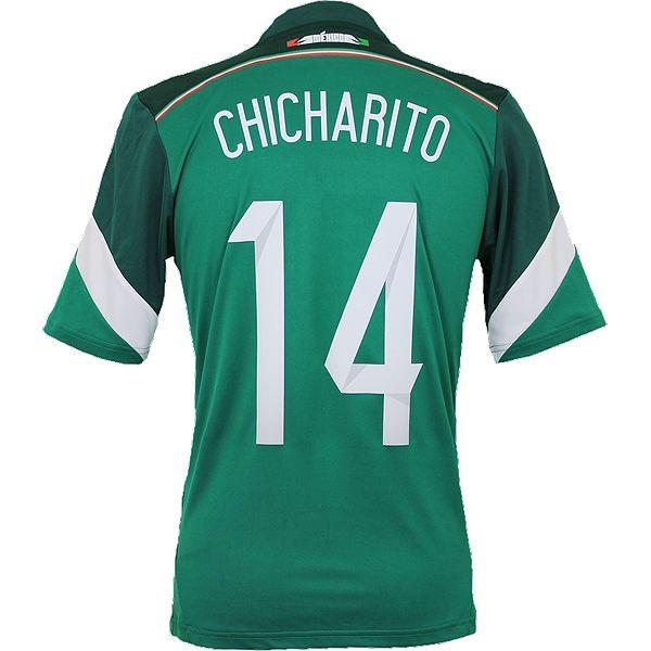 adidas（アディダス） メキシコ代表 2014 ホーム 半袖レプリカ