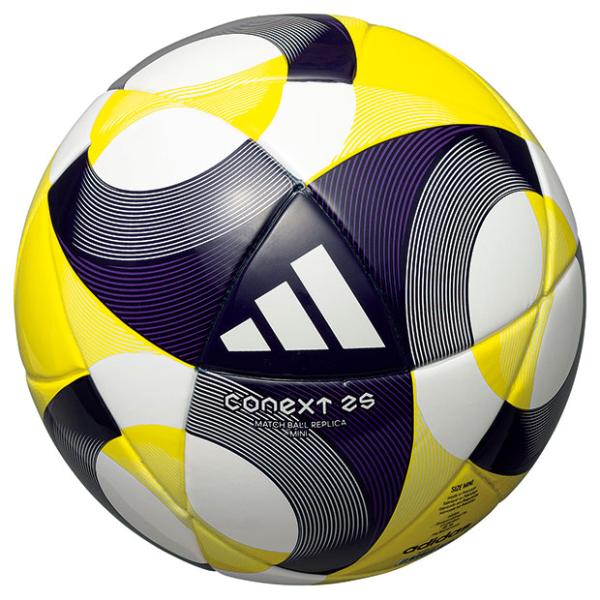 アディダス、サッカーボール1号球。2025年FIFA主要大会や2025明治安田Jリーグにて使用される公式試合球のレプリカミニボール。「CONNECTION」と「NEXT」から生まれた造語「コネクト25(CONEXT25)」を名に冠し、スポー...