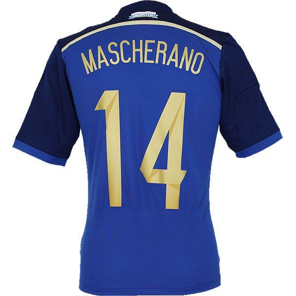 アルゼンチン代表 14 アウェイ 半袖レプリカユニフォーム 14 ハビエル マスチェラーノ Adidas アディダス ナショナルチームレプリカウ Kemari87 Paypayモール店 通販 Paypayモール