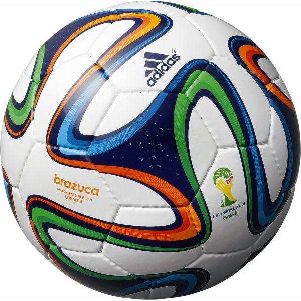 2014 FIFA ワールドカップ ブラジル大会 レプリカ 5号球 ブラズーカ ルシアーダ　【adidas|アディダス】サッカーボール5号球as592