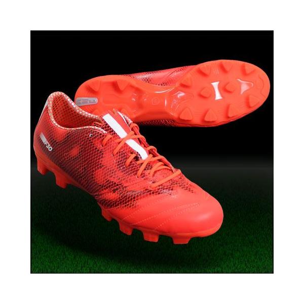 ADIDAS アディダス サッカースパイク アディゼロ F30 HG 25.5 アディダス】サッカースパイク アディゼロ F30 TRX HG（オレンジ×蛍光