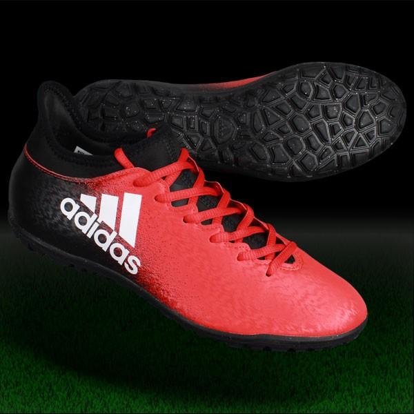 adidas（アディダス） エックス 16.3 TF レッド×ランニングホワイト