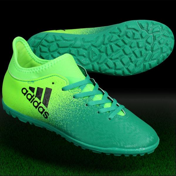 adidas（アディダス） ジュニア エックス 16.3 TF J ソーラーグリーン