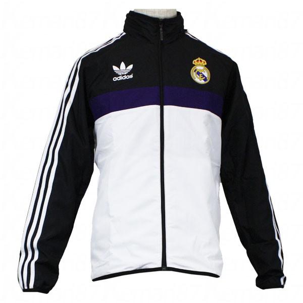 adidas レアル・マドリード ウィンドブレーカー グレー adidas Originals レアルマドリッド ウインドブレーカー