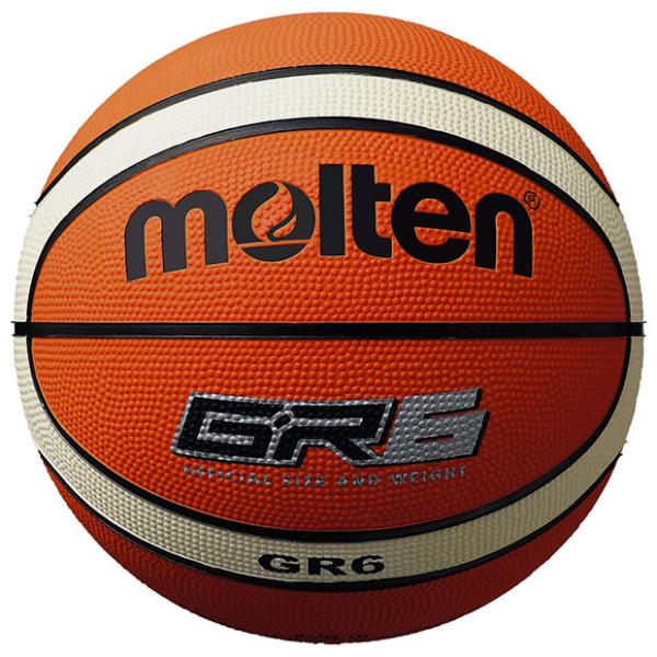 モルテン、バスケットボール6号球。定番モデル。屋外コート向けのゴムバス。◆ゴム◆6号球(中学生女子〜一般女子用)◆オレンジ×アイボリーモデル：2023年春夏※北海道・沖縄・離島への配送は原則航空便で輸送するため、ボールの空気を抜いてお送りさ...