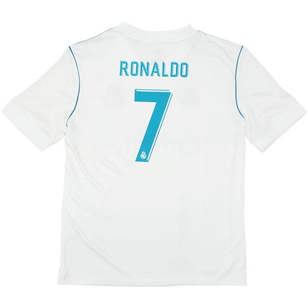ジュニア Kids レアルマドリッド 17 18 ホーム 半袖レプリカユニフォーム 7 クリスティアーノ ロナウド Adidas アディダス クラブ Kemari87 Paypayモール店 通販 Paypayモール