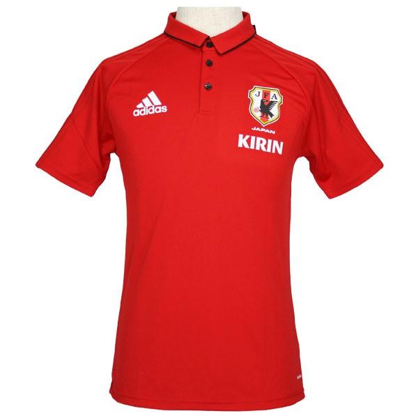 adidas（アディダス） サッカー日本代表 TIRO17 ポロシャツ レッド