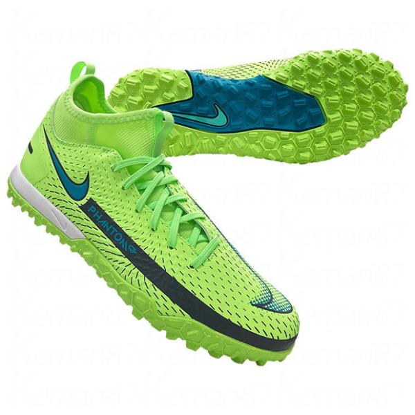 NIKE   ファントム GT エリート FG ライムグロウ×アクアマリン Nike Phantom GT Elite DF FG - Lime Glow/Aquamarine - Mens