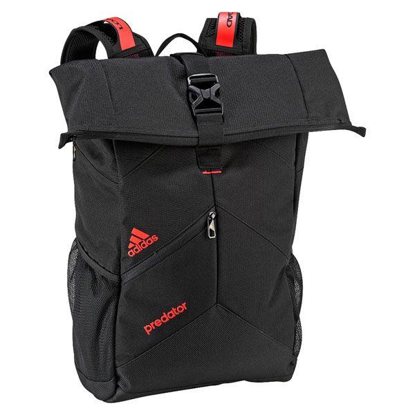 adidas（アディダス） Predetor バックパック ブラック×ソーラーレッド 