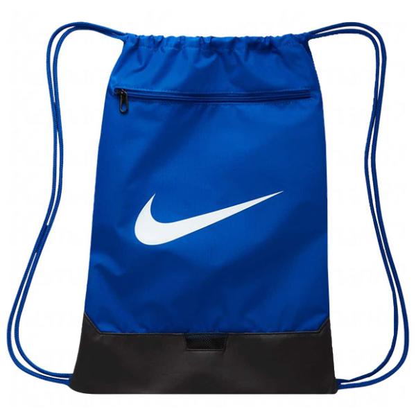 ナイキ、大人/メンズ用ジムバッグ。ミニマルで軽量なジムサック。上部を開いてワークアウト用のギアを詰め込み、サッと出かけられるデザイン。二重のショルダーストラップがドローコードの役割を果たし、荷物を安全に収納することが可能。サイズ：MISC(...