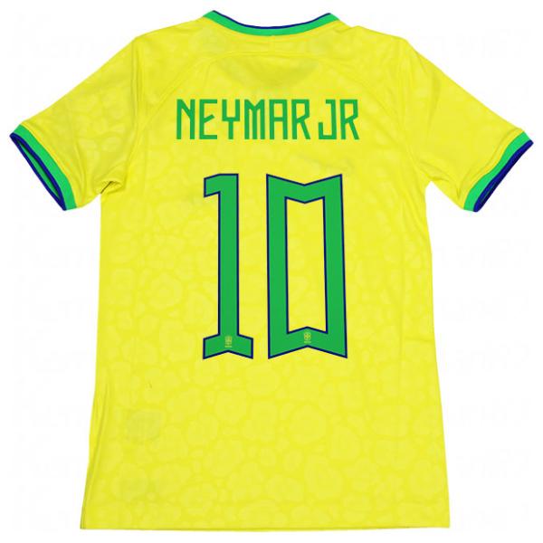NIKE（ナイキ） ジュニア ブラジル代表 2022 ホーム 半袖レプリカ