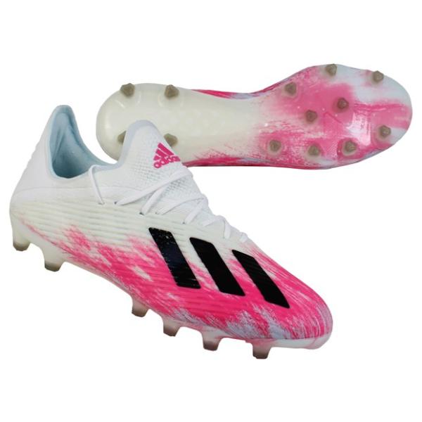 adidas エックス 19.1 AG フットウェアホワイト×ショックピンク adidas エックス 19.1 AG フットウェアホワイト×ショックピンク