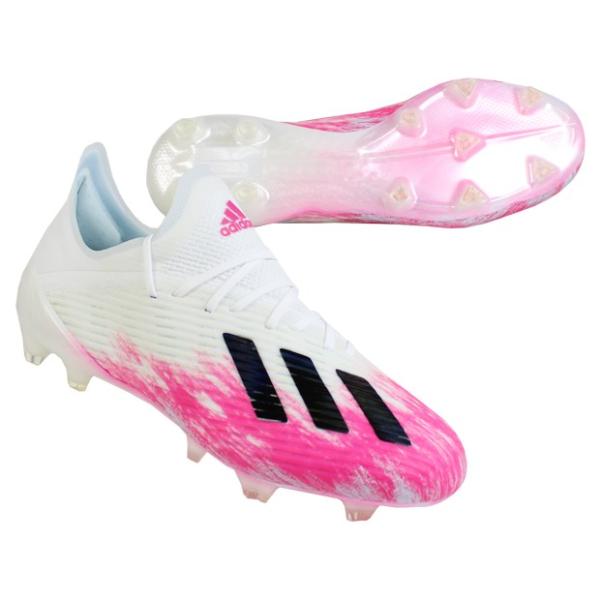 adidas エックス 19.1 FG フットウェアホワイト×ショックピンク adidas エックス 19.1 FG フットウェアホワイト×ショックピンク