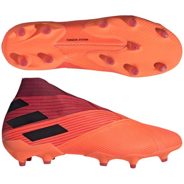 adidas（アディダス） ネメシス 19+ FG シグナルコーラル×コアブラック