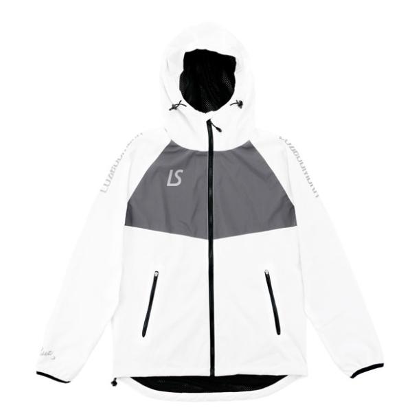 ストレッチタフタ アウター ホワイト ルースイソンブラ（LUZ e SOMBRA） STANDARD ストレッチタフタメッシュ