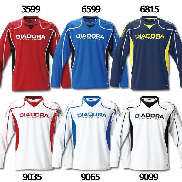 DIADORA（ディアドラ） ジュニア 長袖プラクティスシャツ 【diadora