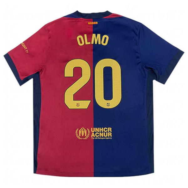 FCバルセロナ 24-25 ホーム 半袖レプリカユニフォーム 20.ダニ・オルモ 【NIKE|ナイキ】クラブチームレプリカウェアーfn8797-456