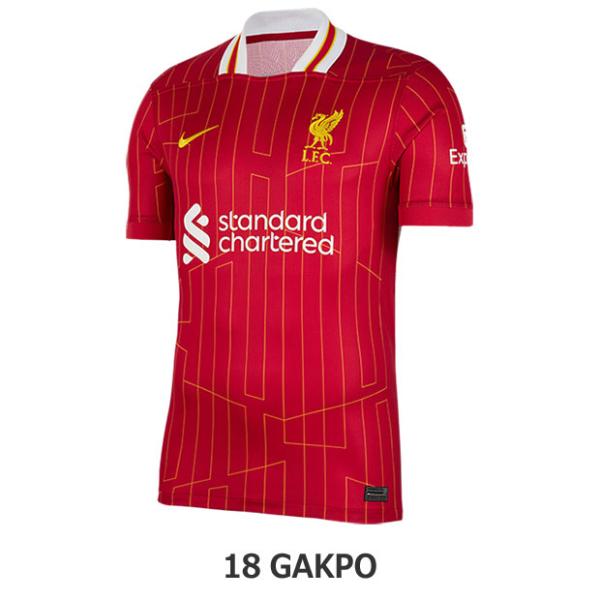 NIKE リバプール 24-25 ホーム 半袖レプリカユニフォーム 18.コーディ