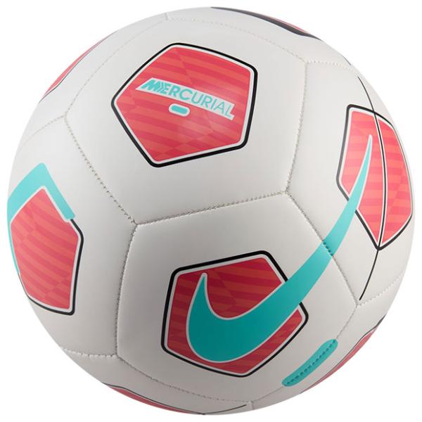 ナイキ、サッカーボール5号球。フットウェアーとデザイン連動したサッカーボール。ミシン縫いのケーシングで耐久性を強化し、長期間の使用に対応。◆5号球(中学生〜大人用)◆ホワイト×アンバーグロー×オーロラグリーンモデル：2025年春夏※北海道・...