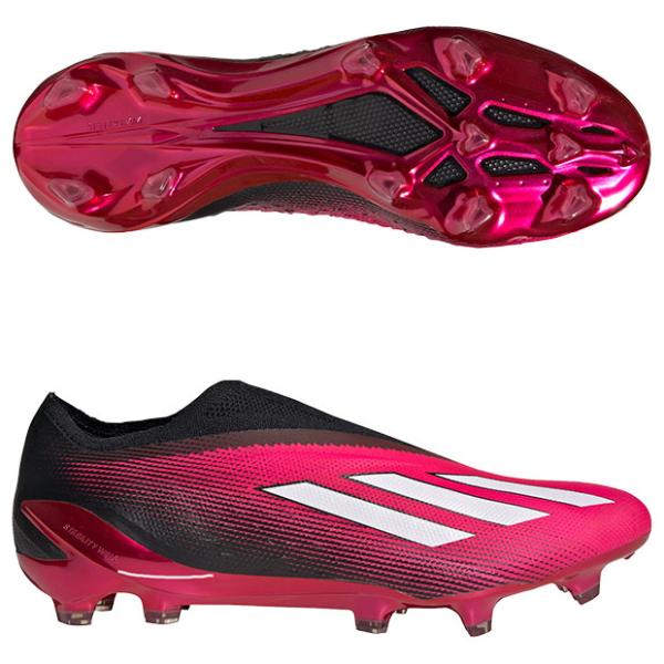 adidas エックス スピードポータル+ FG チームショックピンク×フット