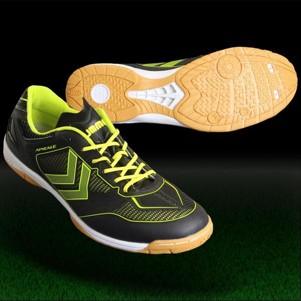ヒュンメル フットサルシューズ アピカーレ 24㎝ hummel（ヒュンメル） アピカーレ IV PG ブラック×フラッシュイエロー